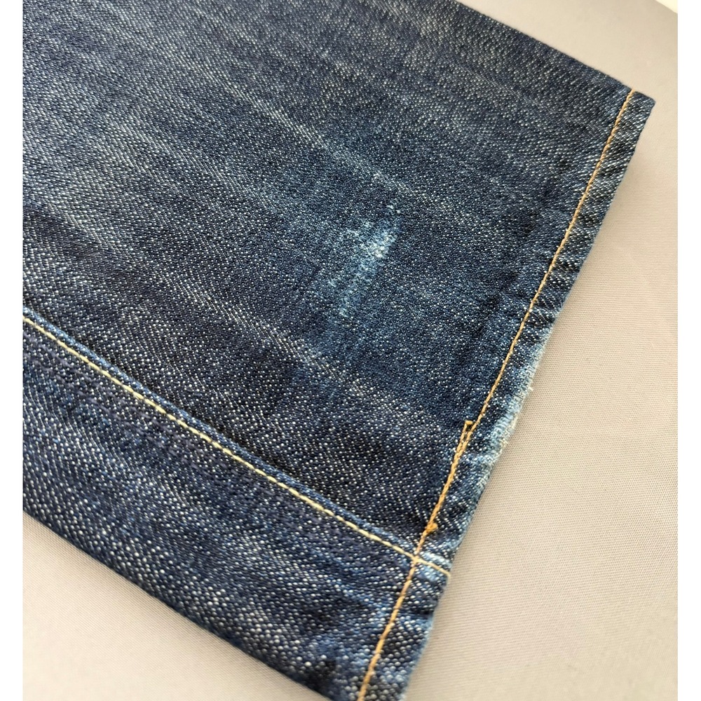 Rag & Bone Handmade in USA Dark Wash Straight Leg Button Fly Jeans Indigo 29 - Picture 12 of 12